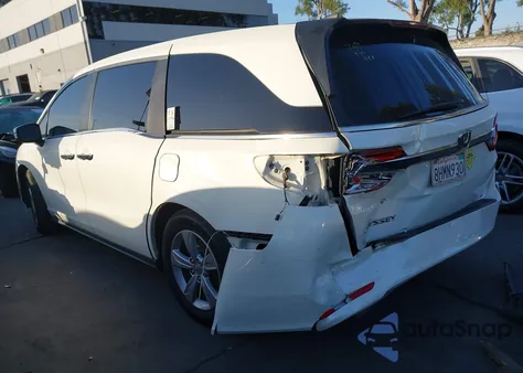 2019 Honda Odyssey Ex-L z USA, uszkodzony, nr VIN 5FNRL6H77KB066343